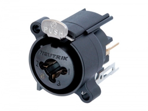 Figure 1.29 Neutrik XLR and 1/4" combination connector