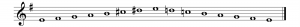 Figure 3.21 E minor melodic