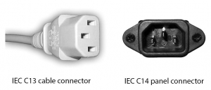 Figure 1.39 IEC connectors