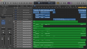 Figure 1.49 Logic Pro workspace