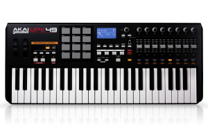 Figure 1.6 AKAI MPK49 49-key MIDI keyboard controller